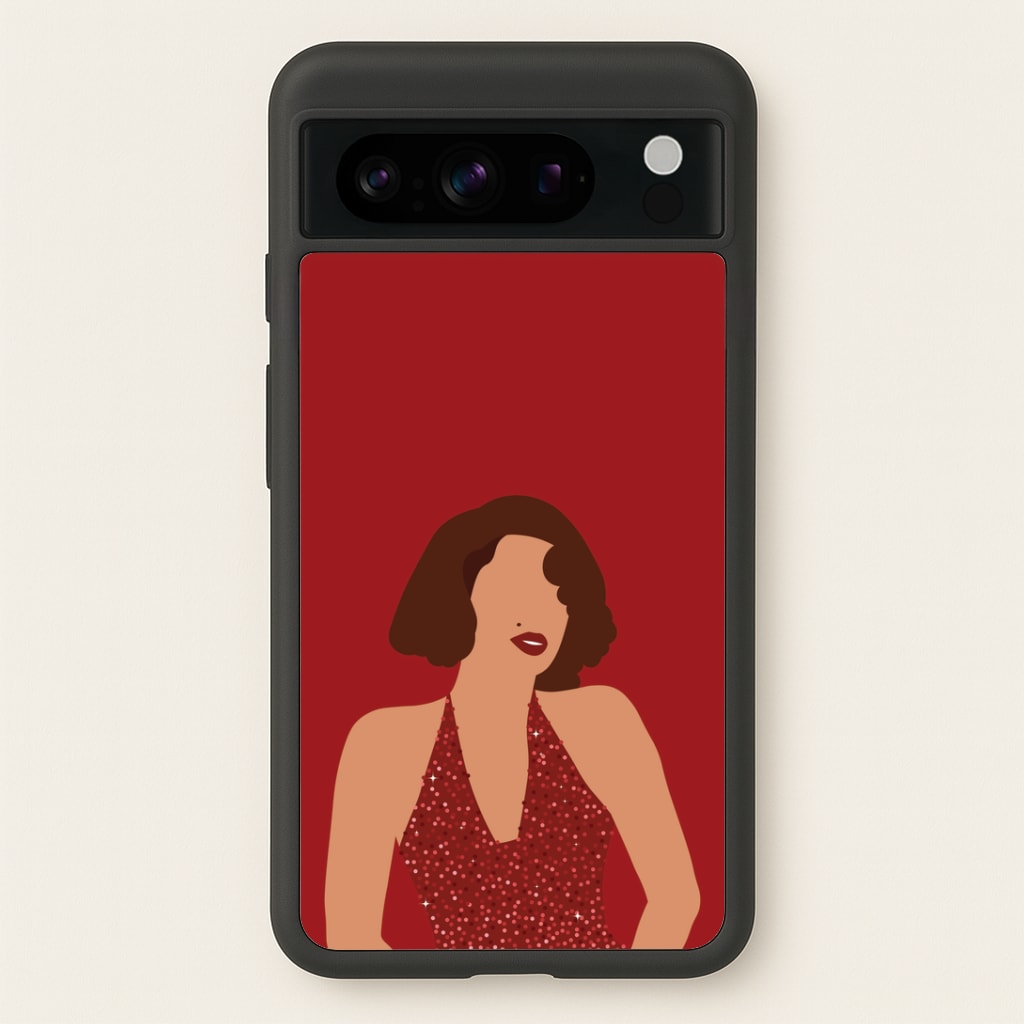 Red Sparkly Dress Google Pixel 8 Pro Case