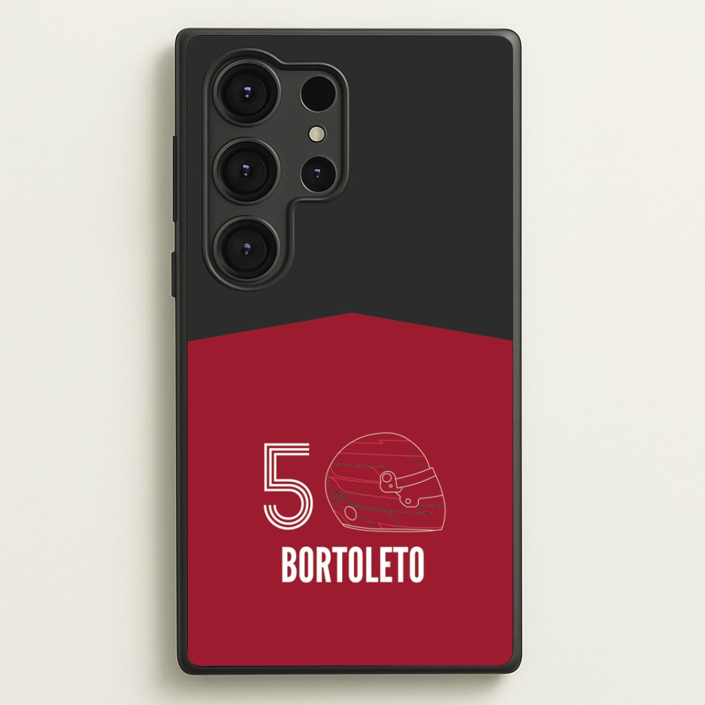 Bortoleto Helmet 2026 Galaxy S25 Ultra Case