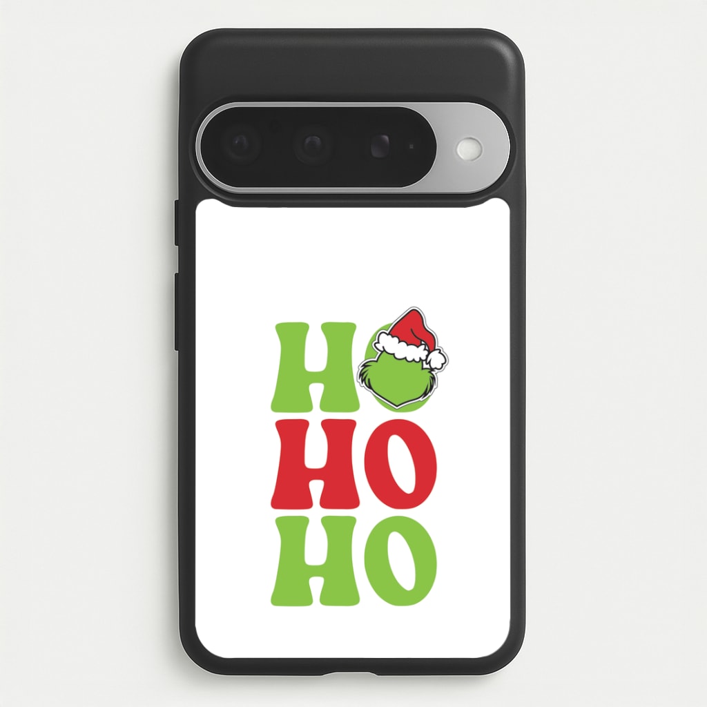 Green Ho Ho Ho Google Pixel 10 Pro XL Case