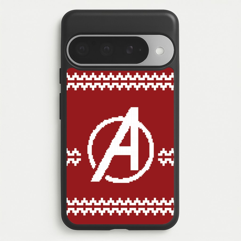 Superhero Team Red Christmas Jumper  Google Pixel 10 Pro XL Case