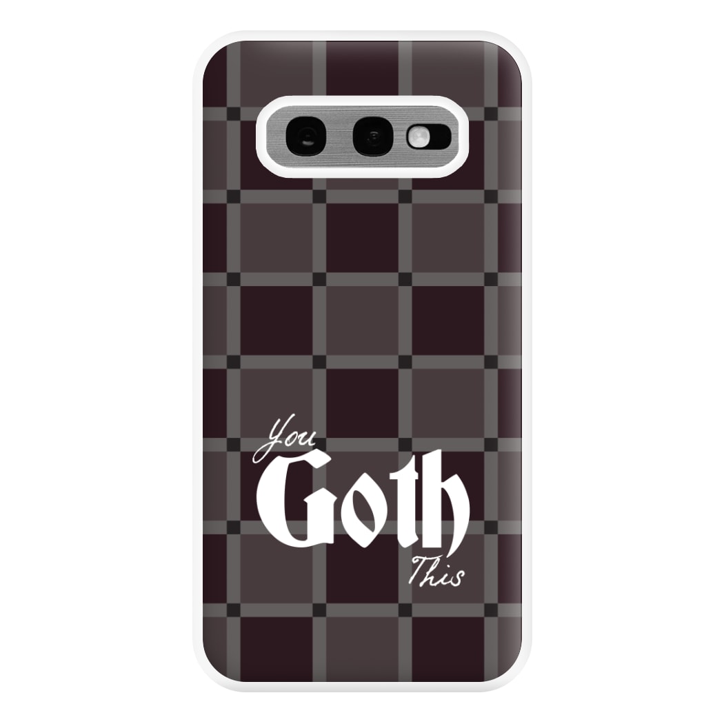 You Goth This Tartan Galaxy S10e Case