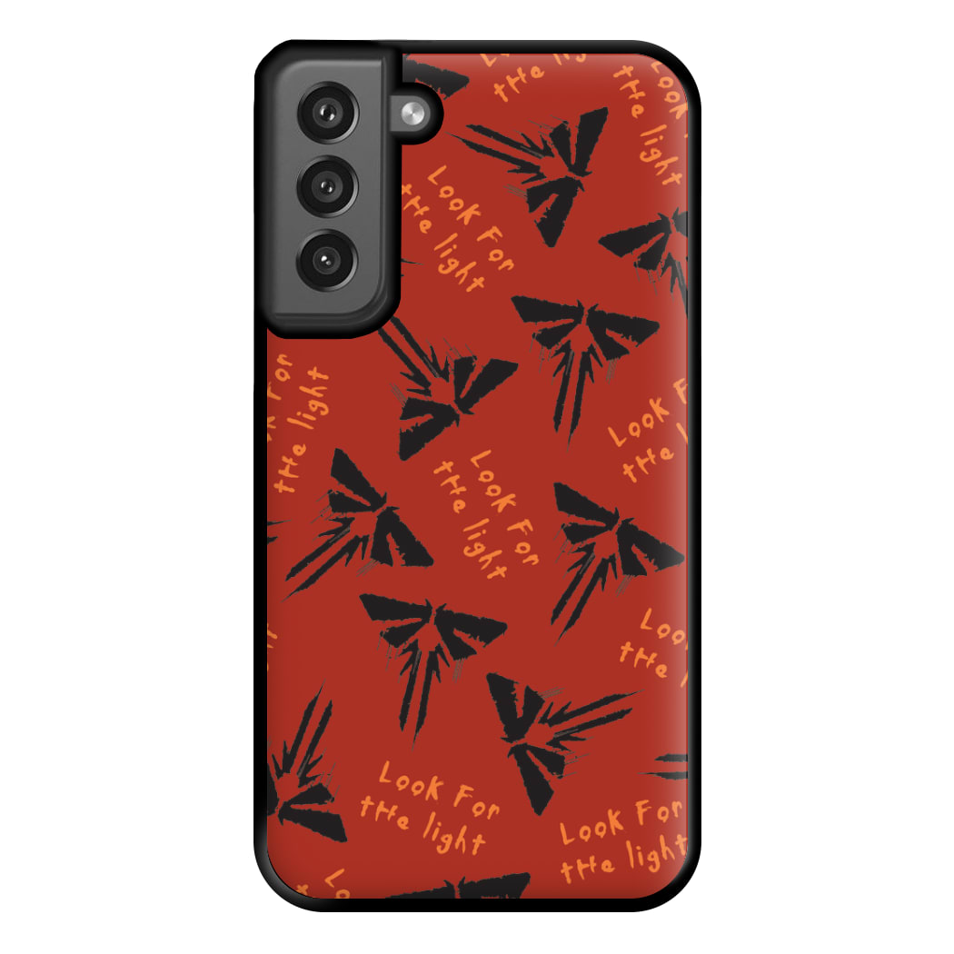 Look For The Light Firefly Pattern Galaxy S21FE Case