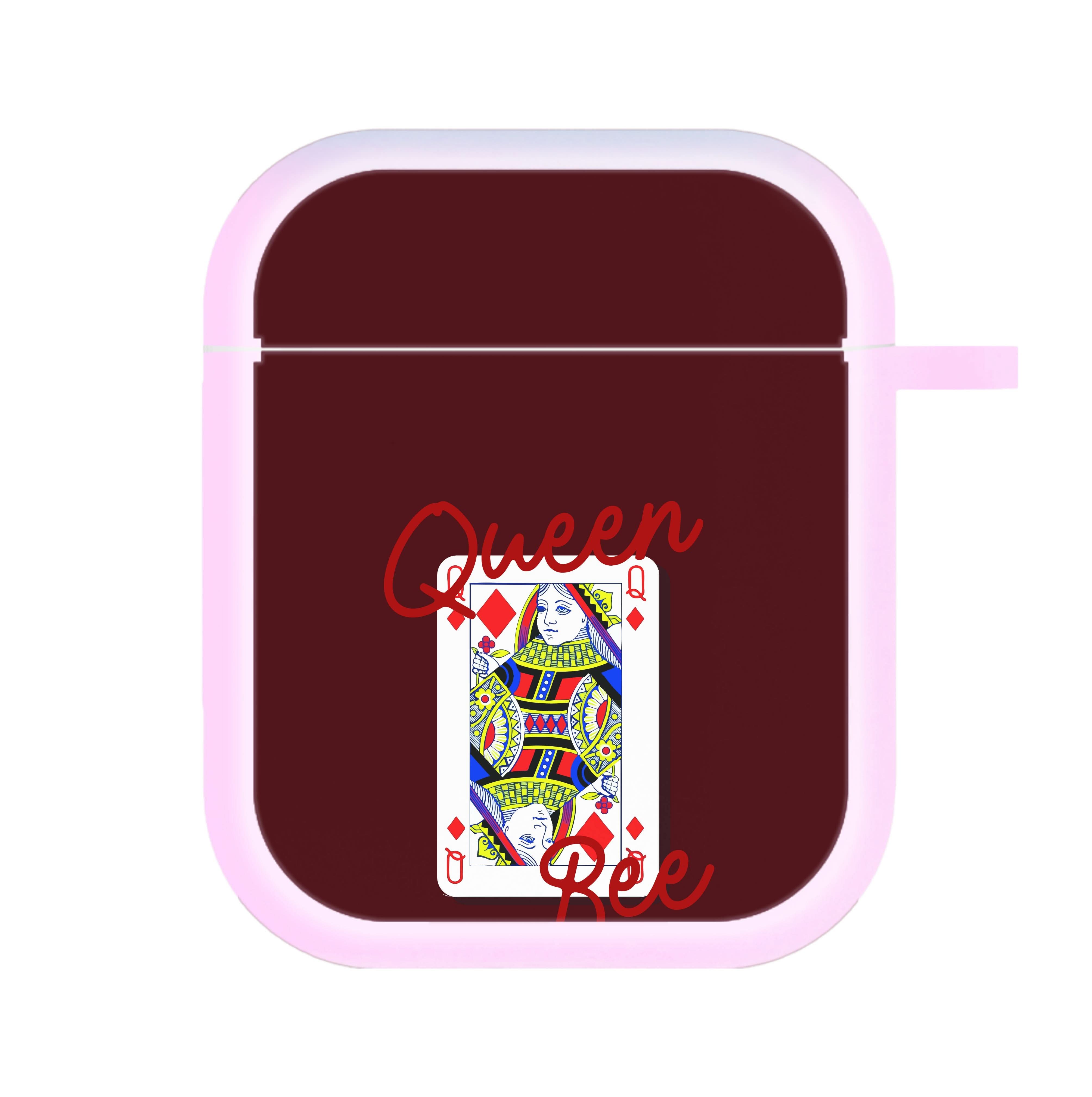 Queen Bee Playing Card AirPods Case