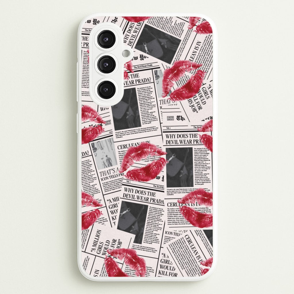 Front Page Kisses Galaxy S23FE Case