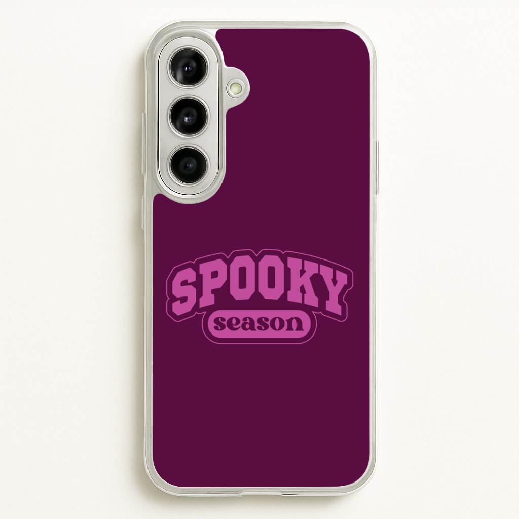 Spooky Season Varsity Galaxy A56 Case