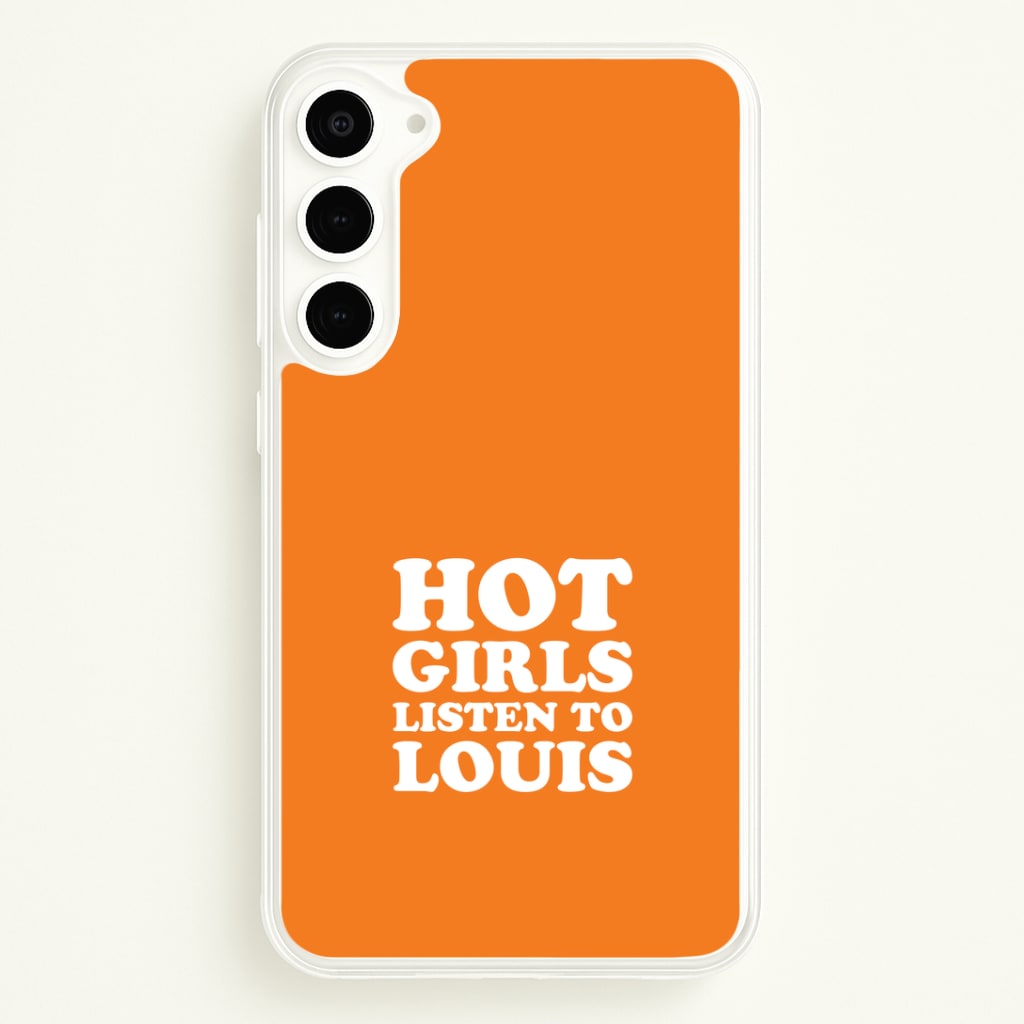 Hot Girls Listen To Louis Galaxy S23 Case