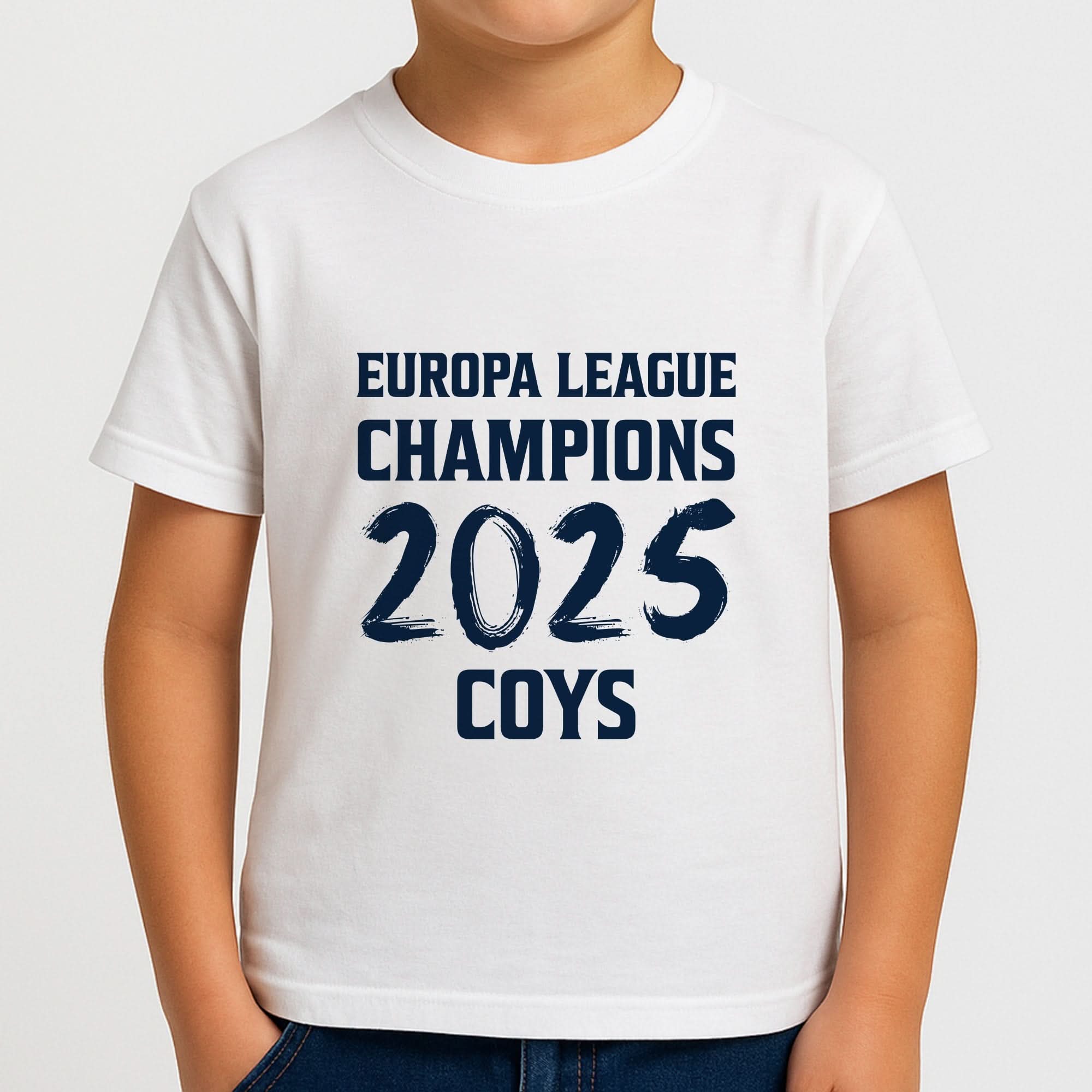 Europa League Winners 2025 - COYS Boys T-Shirt