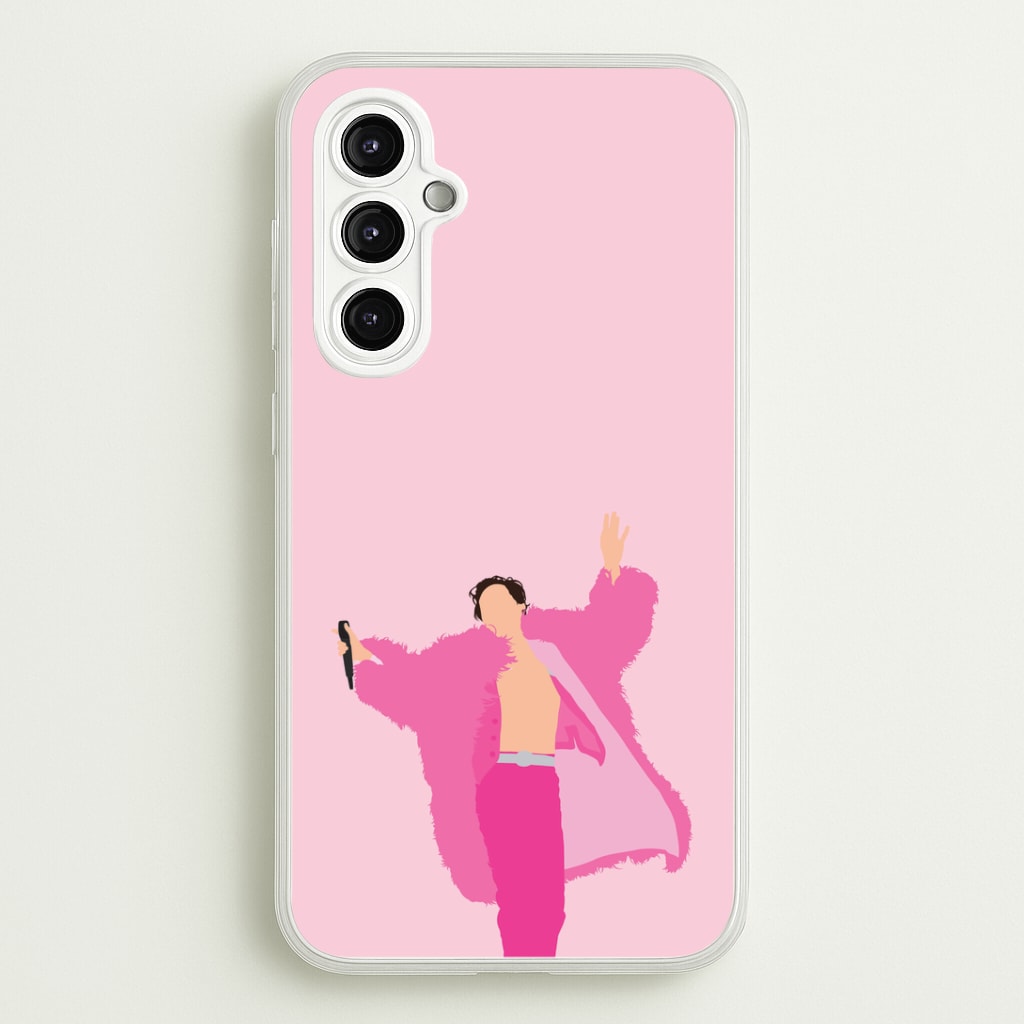 Harry Pink Coat Galaxy A14 Case