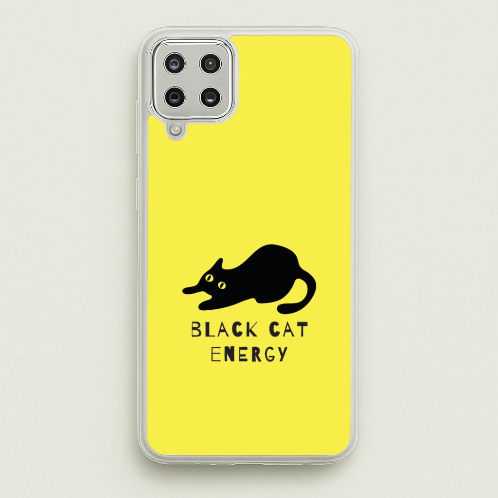 Black Cat Energy Galaxy A12 Case