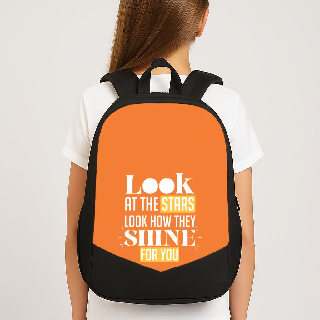 Look At The Stars School Bag