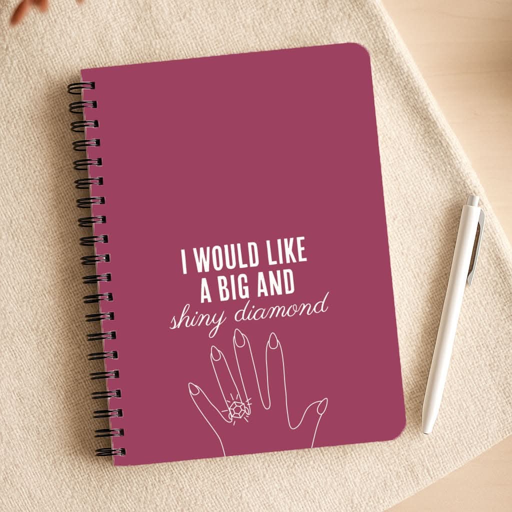 Shiny Diamond Notepad