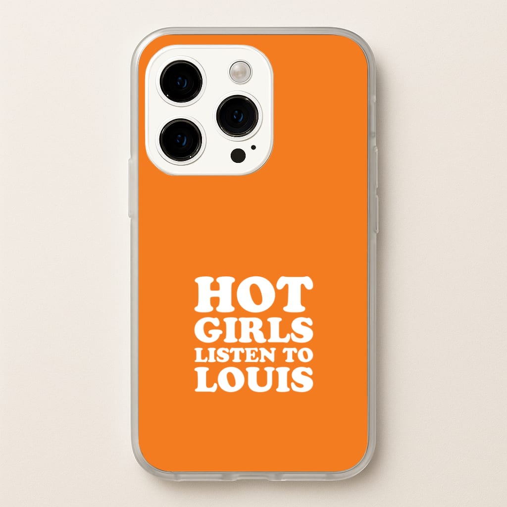 Hot Girls Listen To Louis iPhone 14 Pro Case