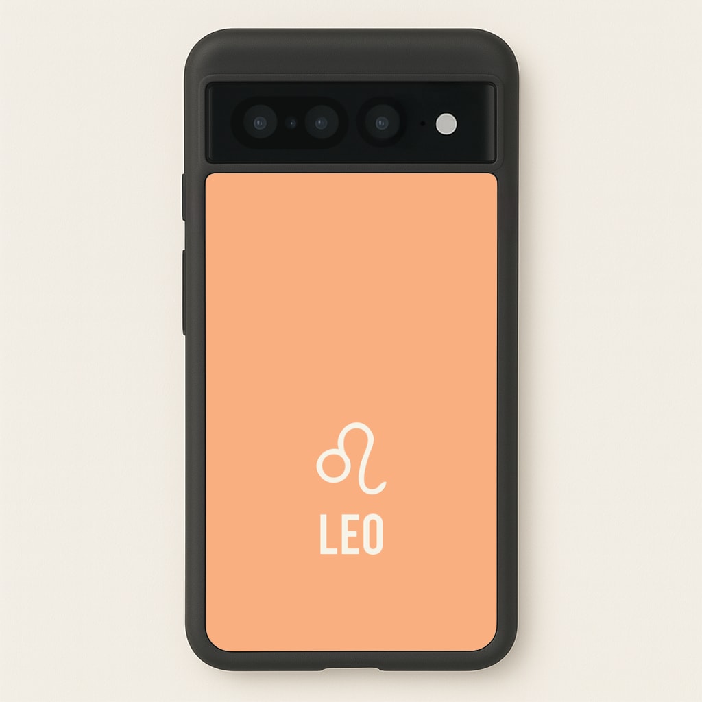 Leo Pastel Zodiac Google Pixel 7 Pro Case
