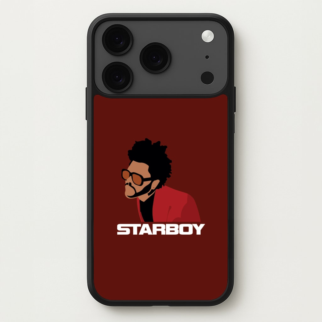 Starboy Singer Title iPhone 17 Pro Max Case