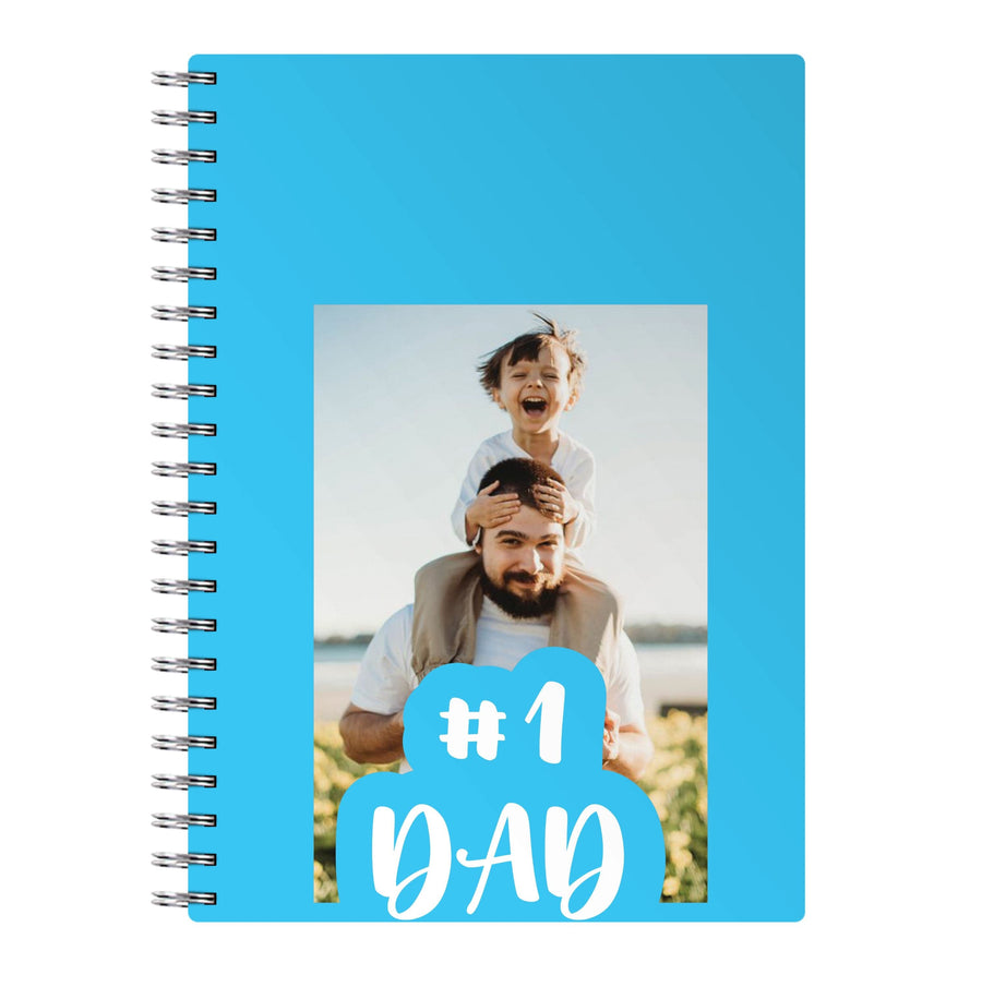 Hashtag 1 Dad - Personalised Father's Day Notebook