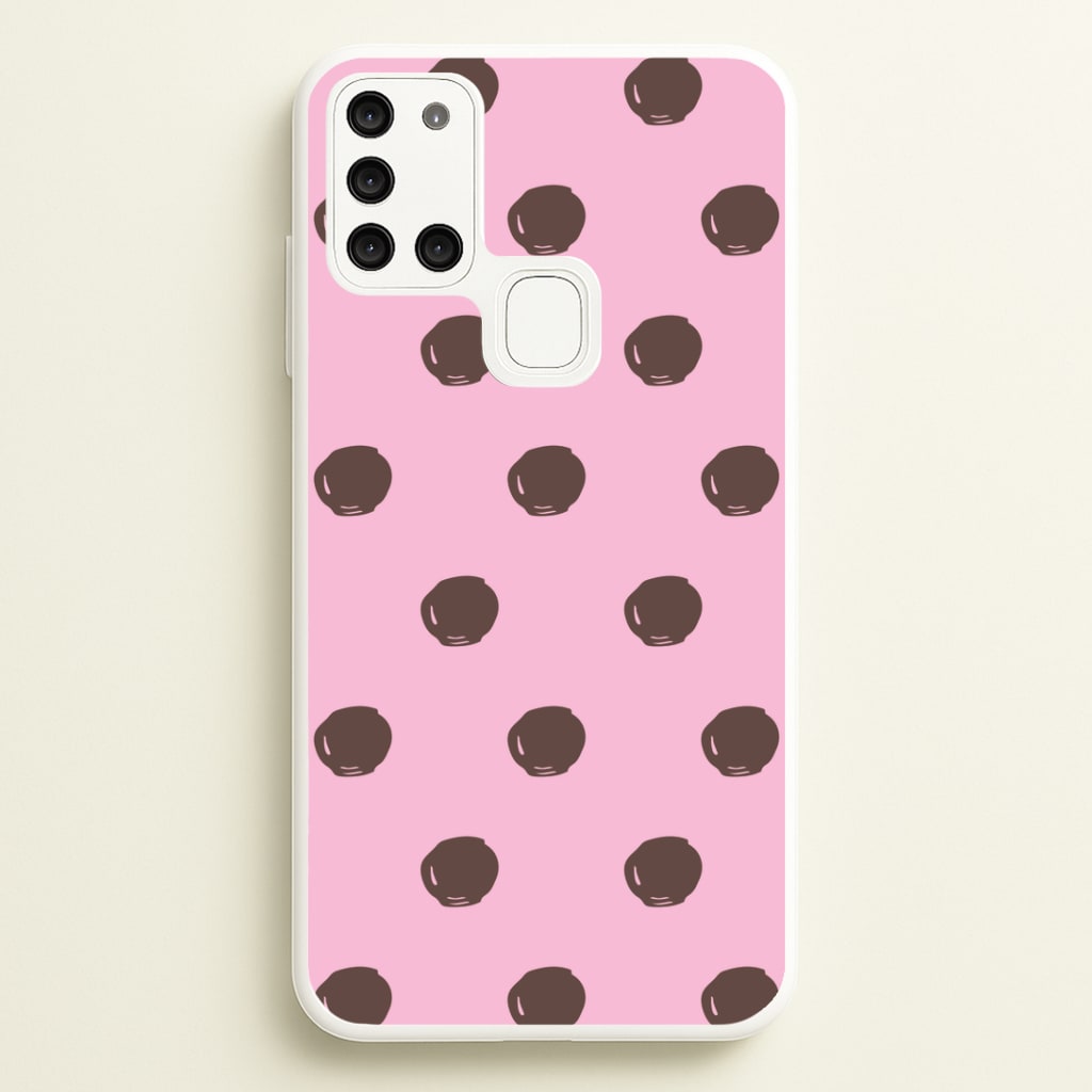 Strawberry Buttons Galaxy A21s Case