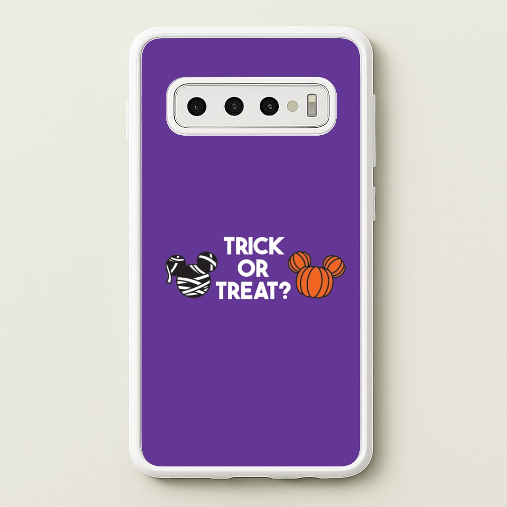 Trick Or Treat Mouse Galaxy S10 Case