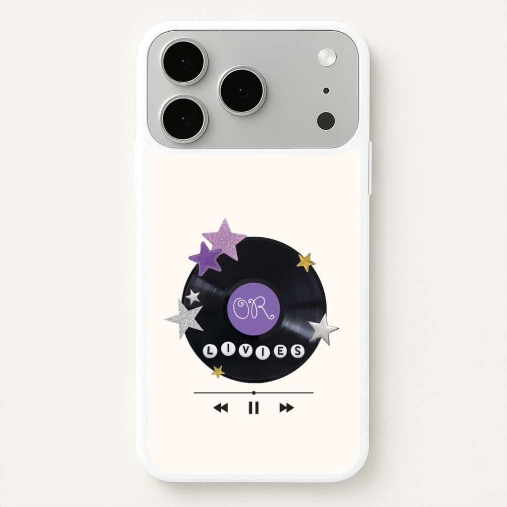 Amethyst Vinyl Scrapbook iPhone 17 Pro Max Case