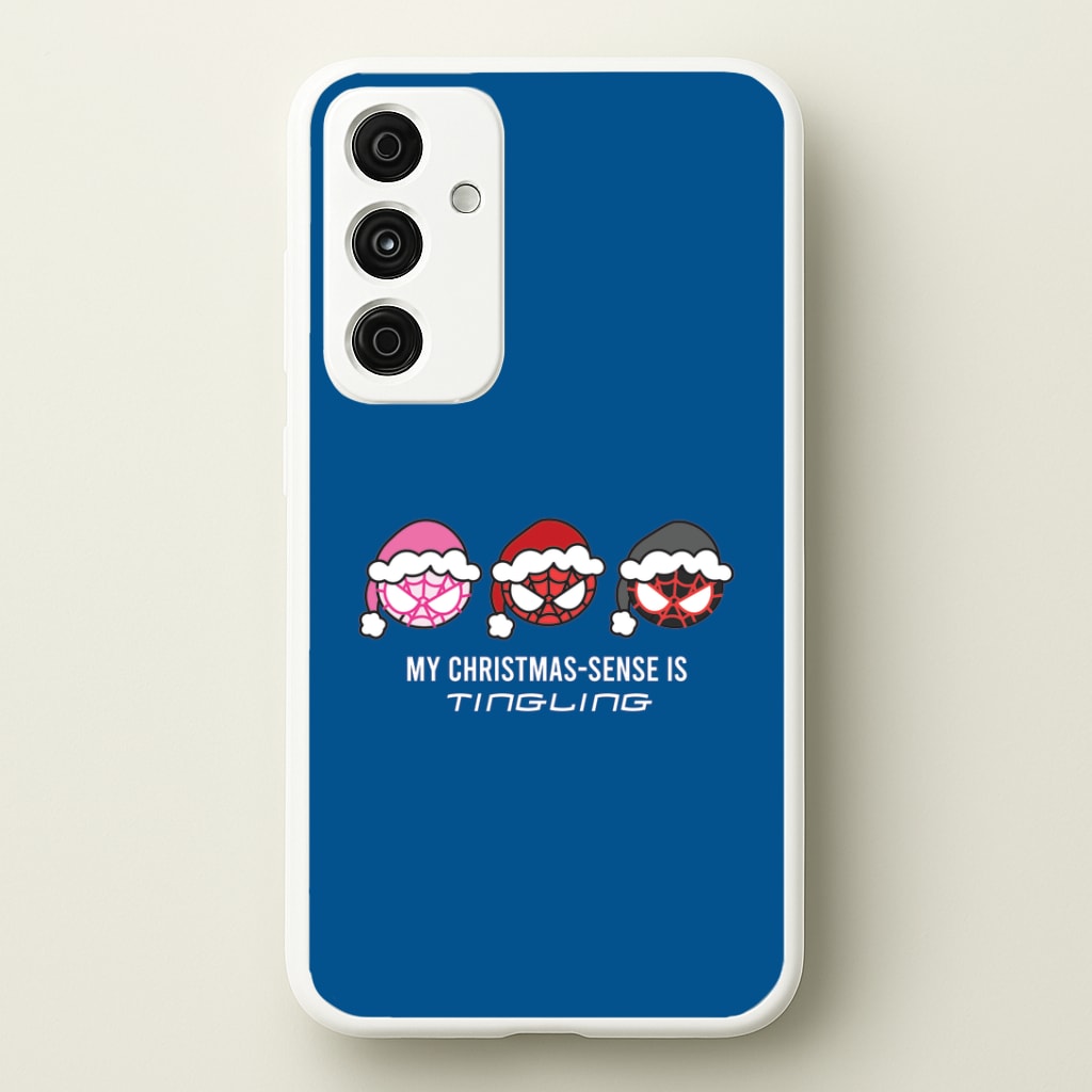 Spider Hero Christmas Sense Galaxy A55 Case