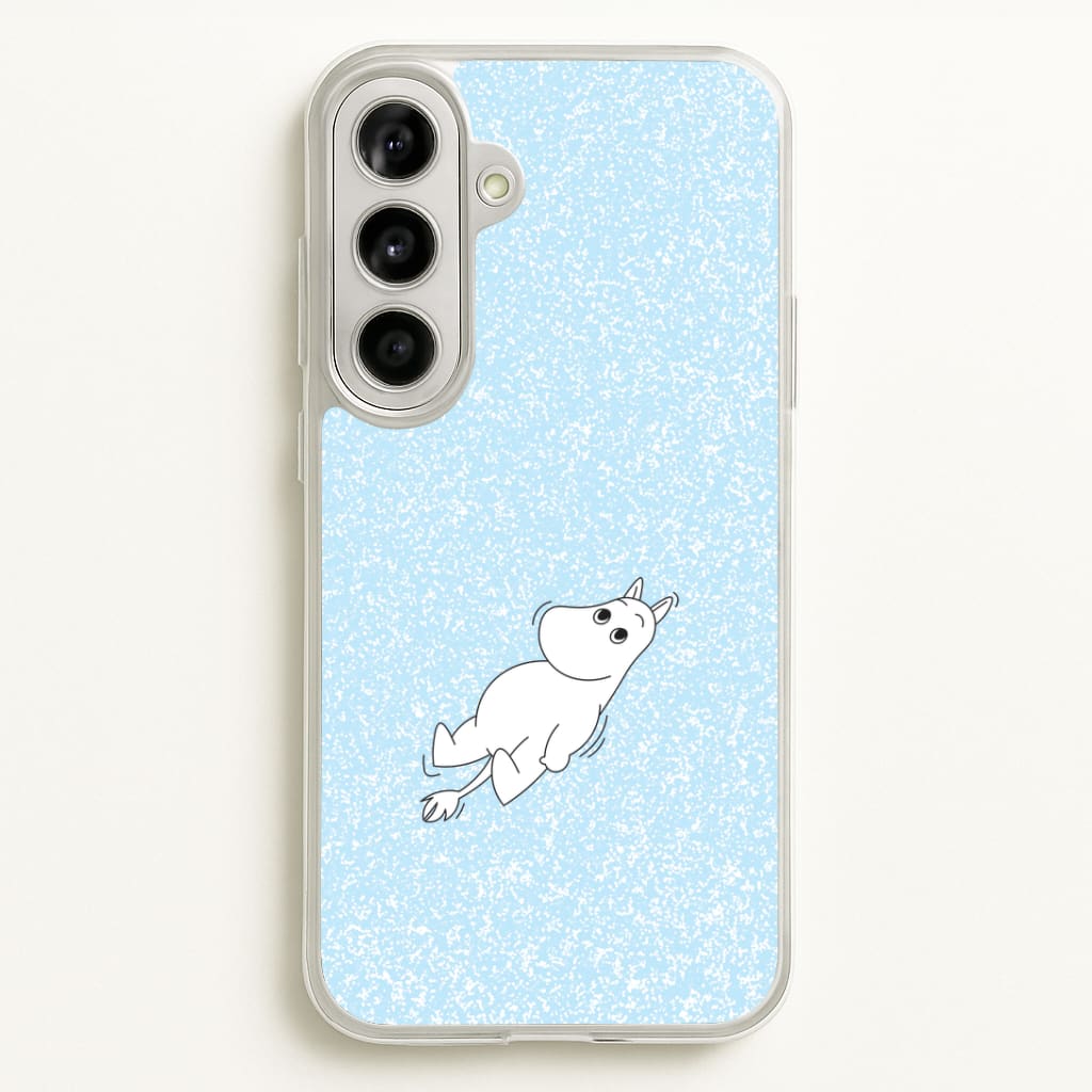 Moom In Glitter Galaxy A56 Case