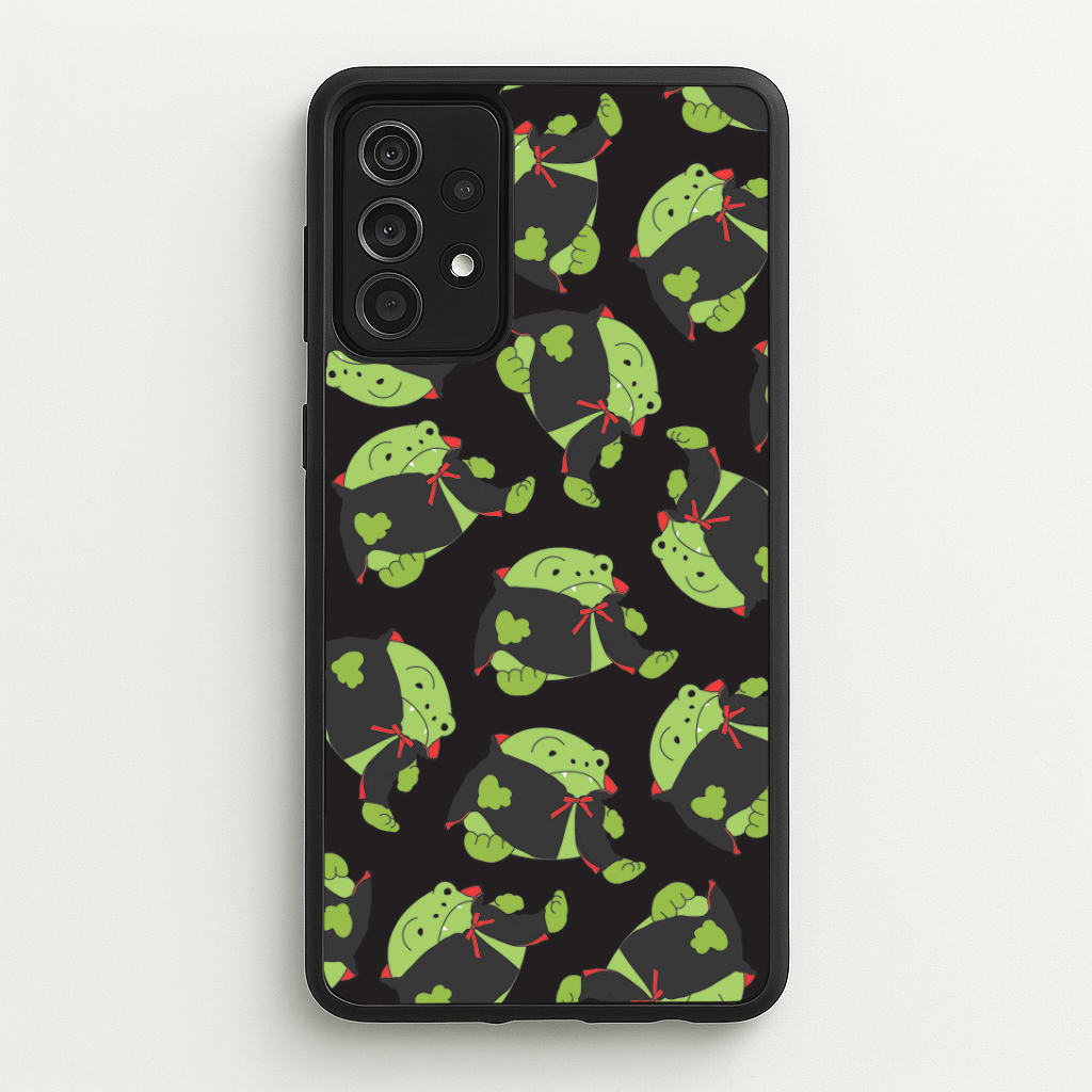 Vampire Frog Pattern - Halloween Galaxy A52 / A52s Case