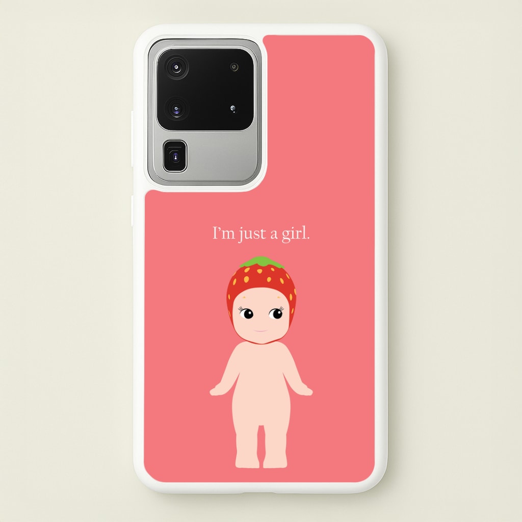I'm Just A Girl Galaxy S20 Ultra Case