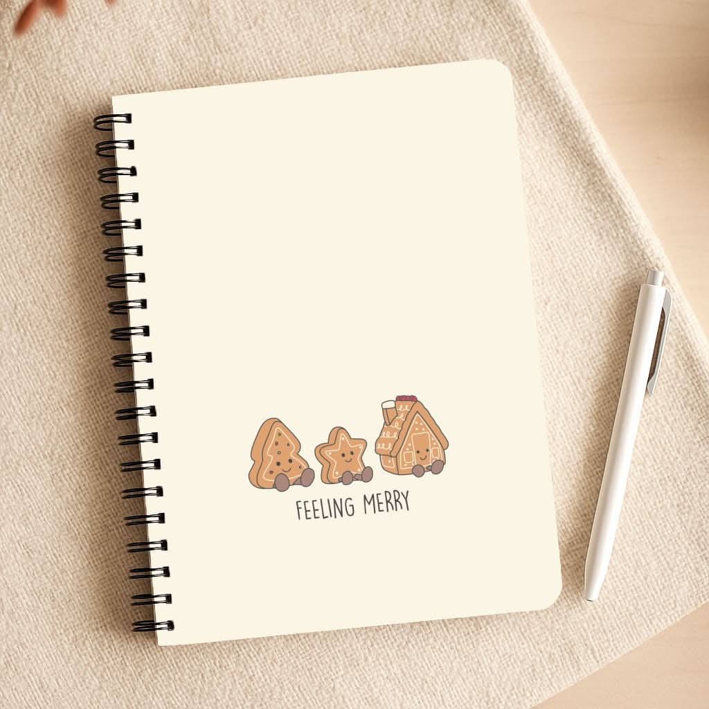 Gingerbread Plushies Quote Notepad
