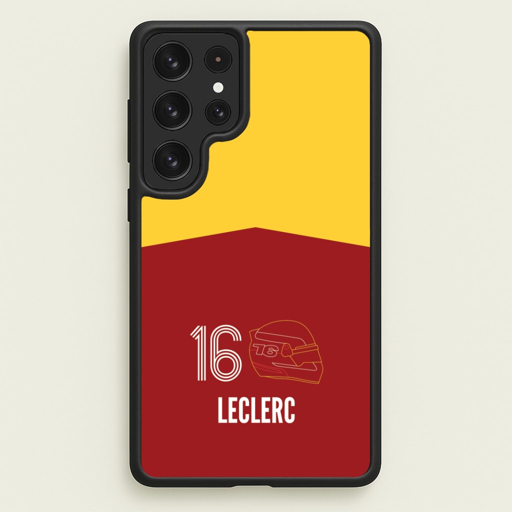 Leclerc Helmet 2026 Galaxy S22 Ultra Case