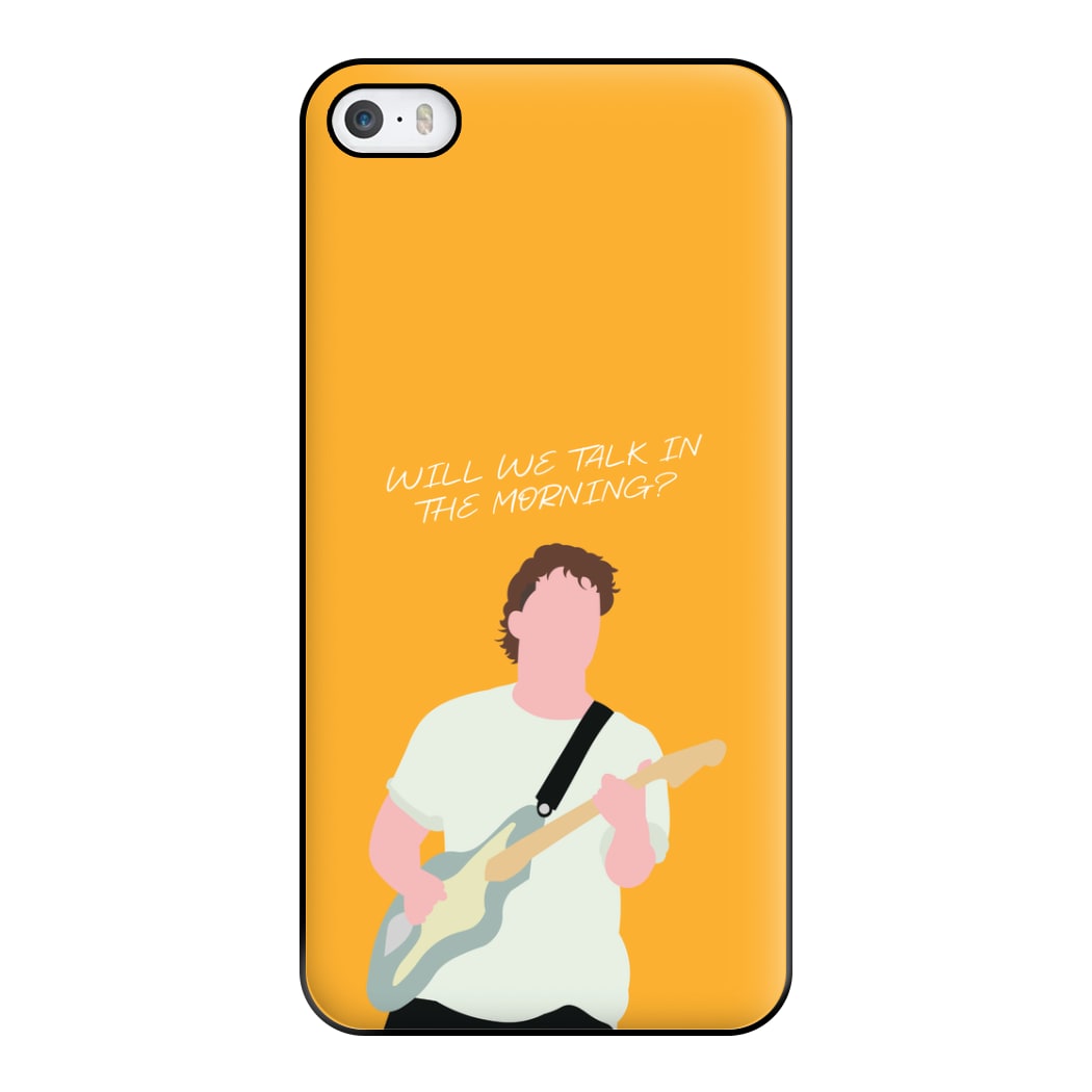 Will We Talk In The Morning Yellow iPhone 5 / 5s / SE 2016 Case