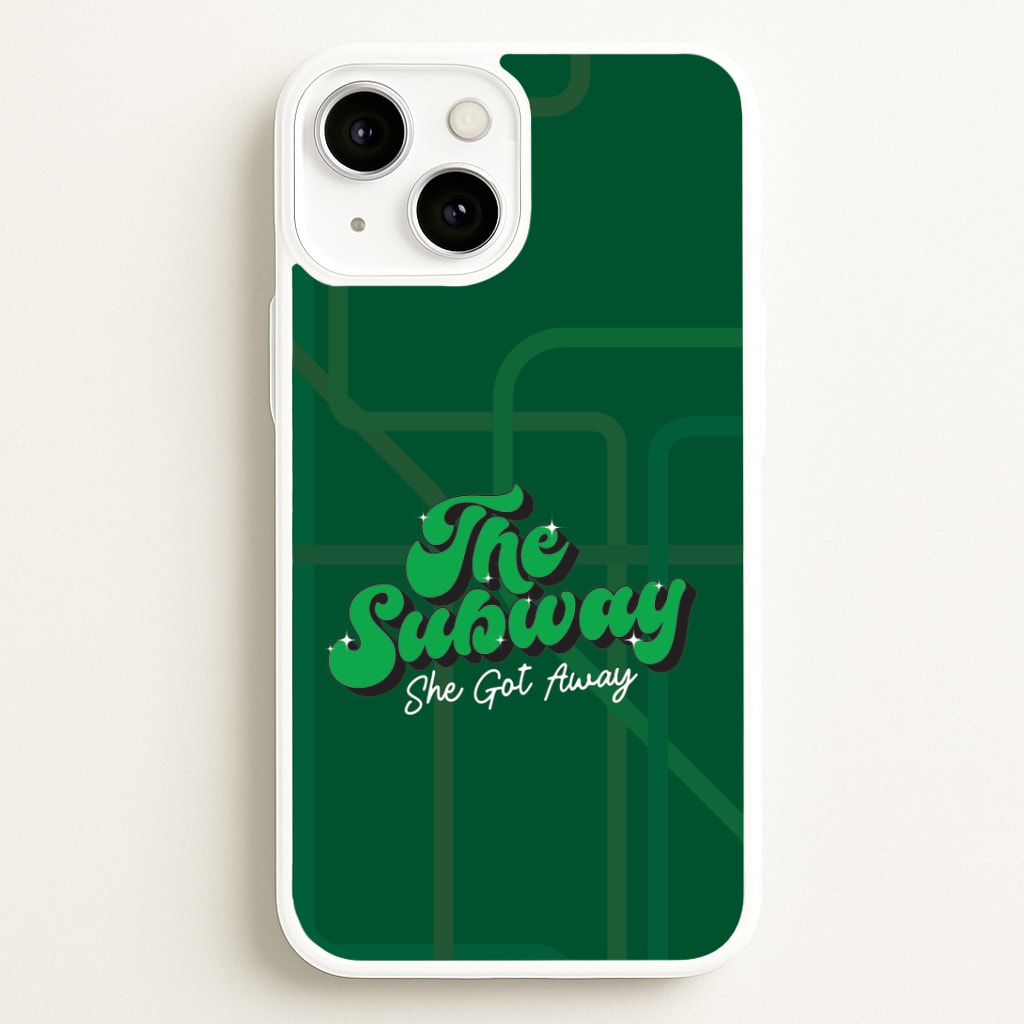 Subway Green iPhone 13 Mini Case