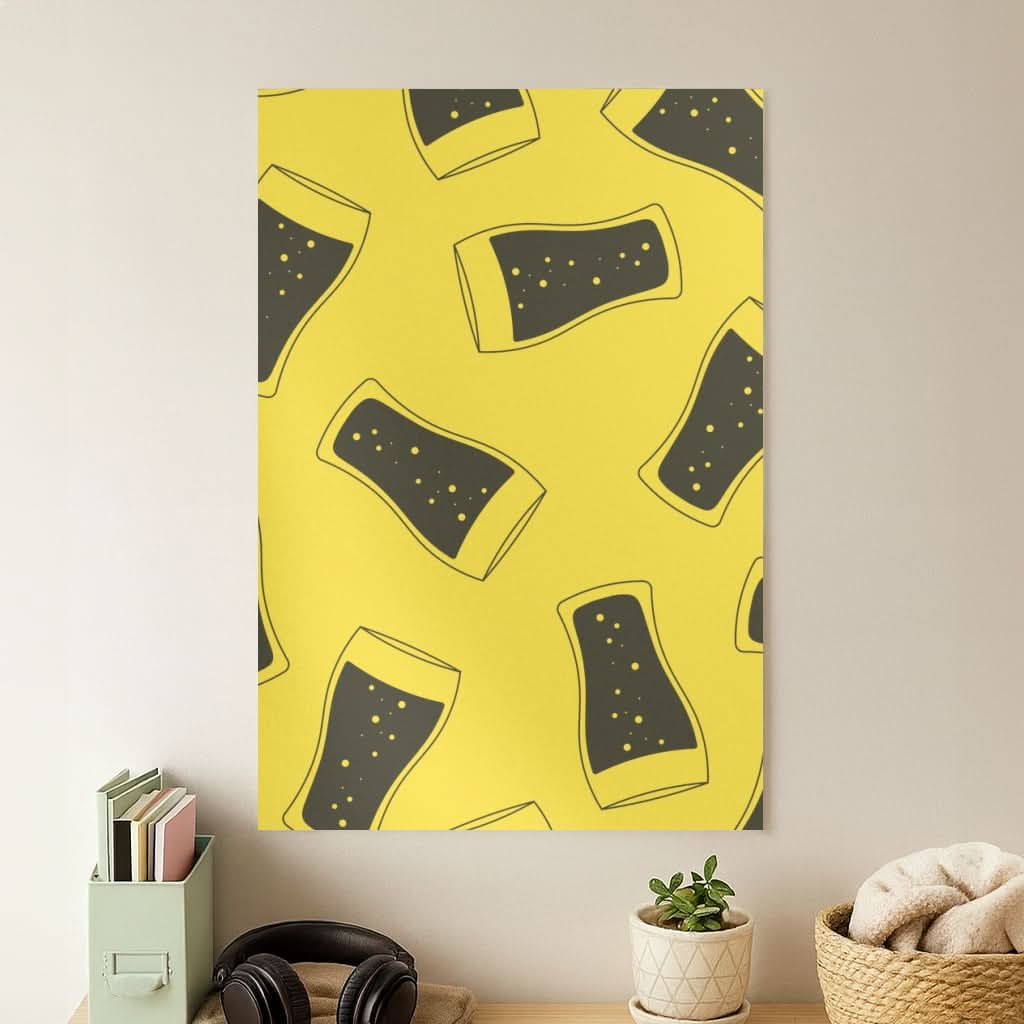 Pint Pattern Poster