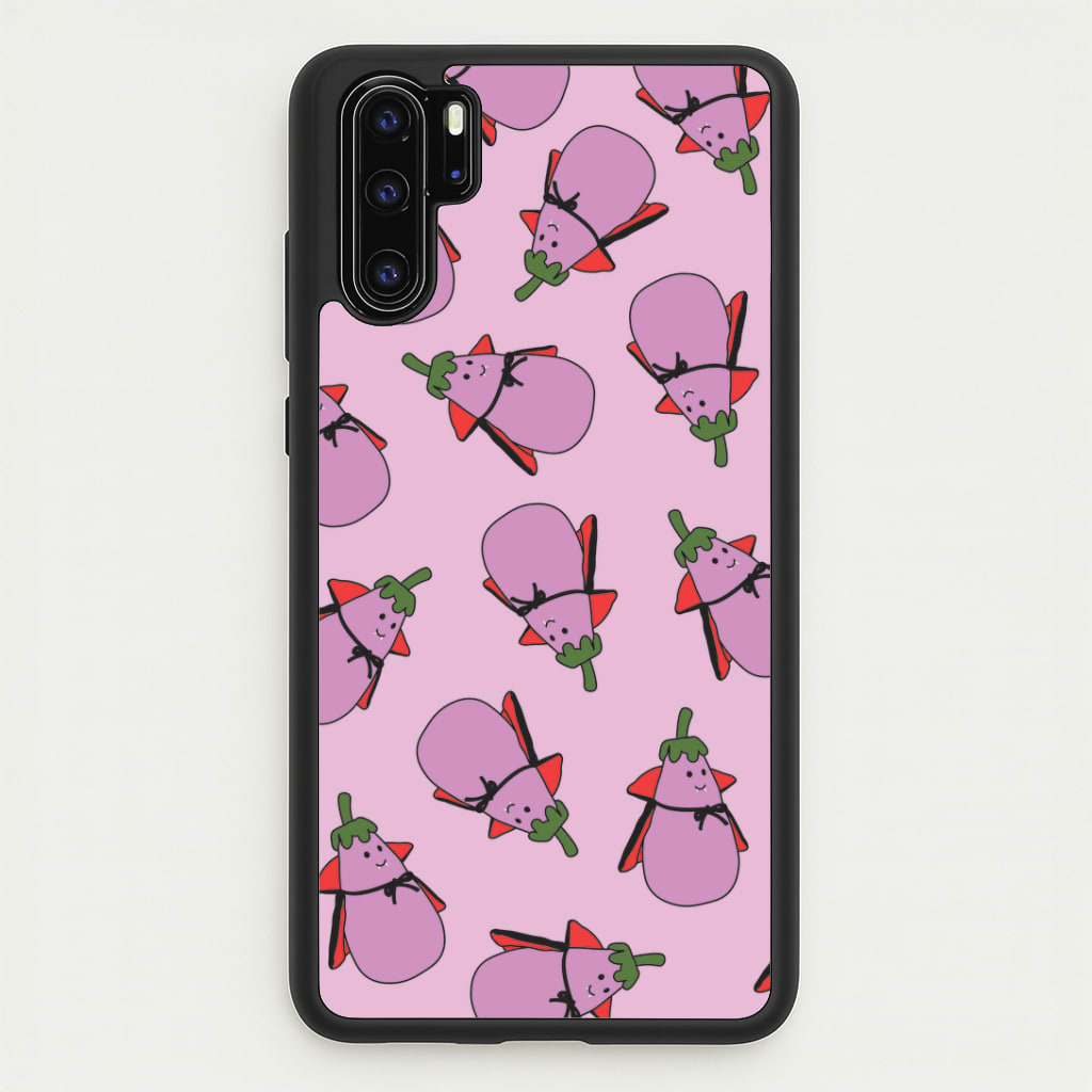 Vampire Vegetable Pattern - Halloween Huawei P30 Pro Case