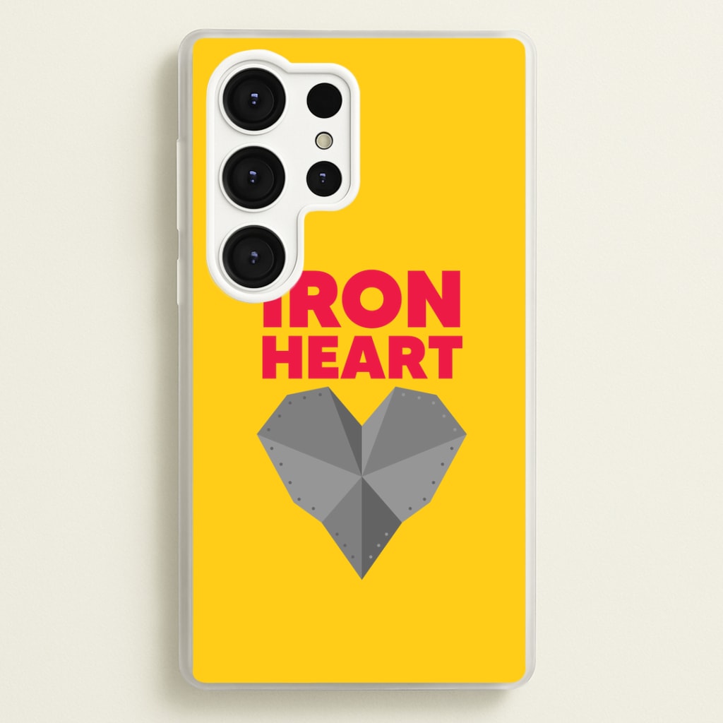 Metal Heart Galaxy S25 Ultra Case