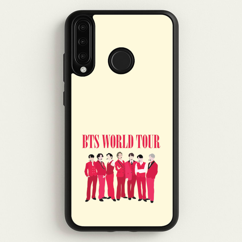 K-Pop Band World Tour 2026 Huawei P30 Lite Case
