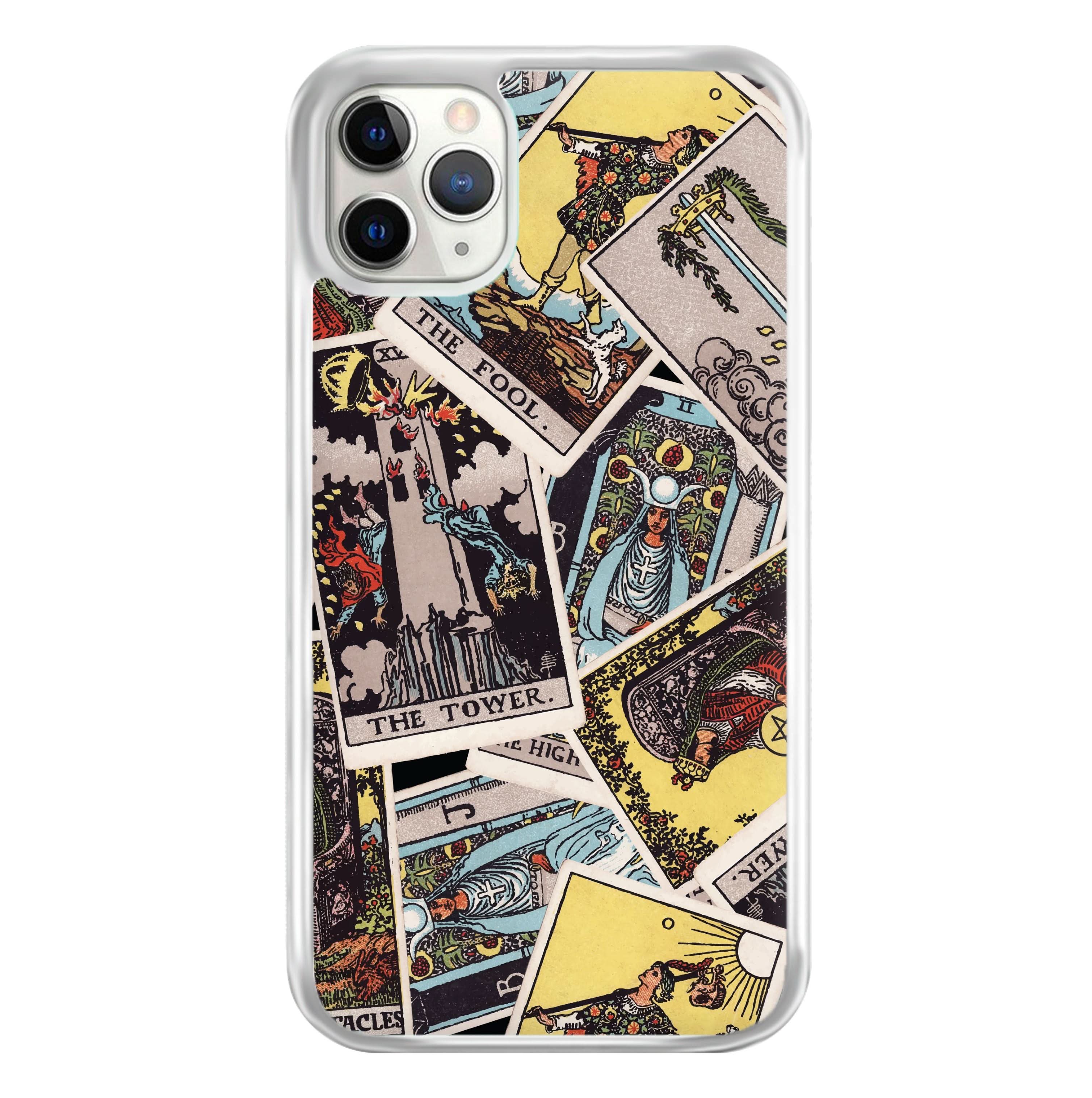 Tarot Cards Collage Pattern Phone Case