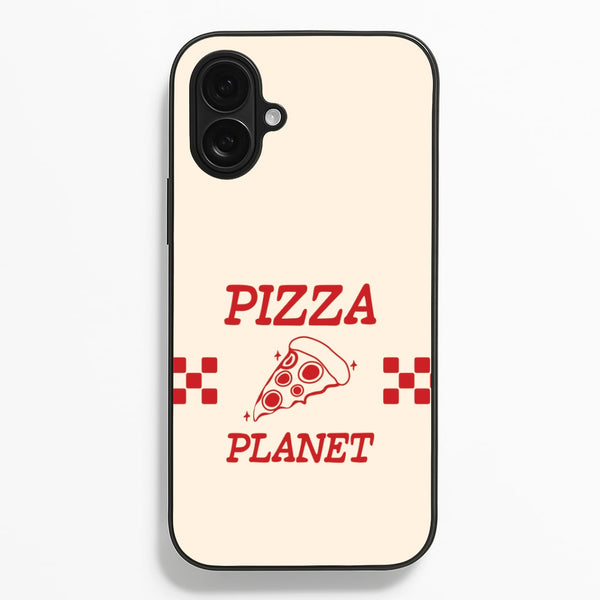 Retro Pizza Planet iPhone 16 Plus Case
