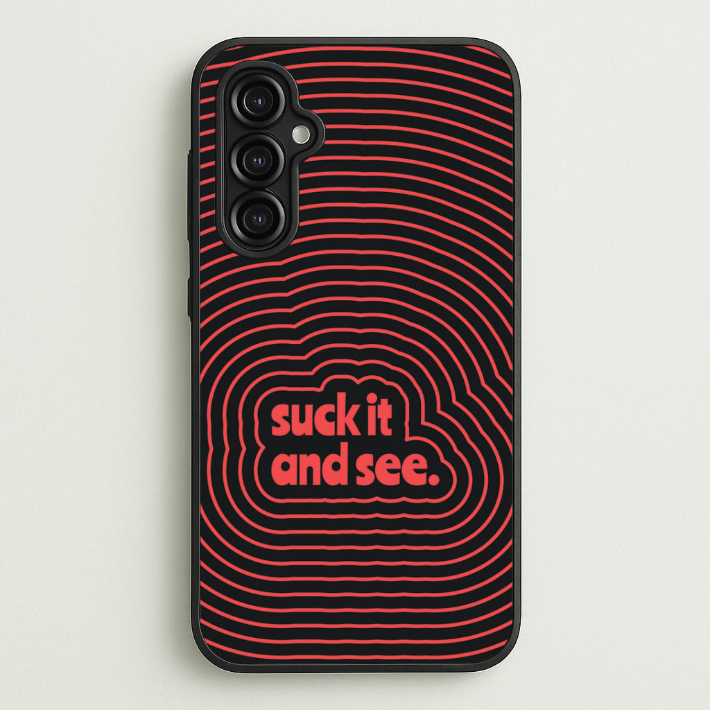 Suck It And See Psychedelic Galaxy A14 Case