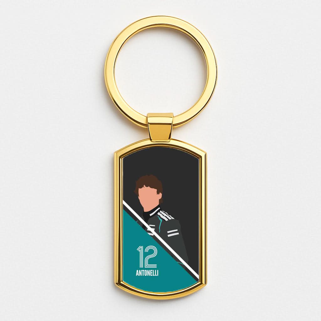 Antonelli 2026 Gold Keyring