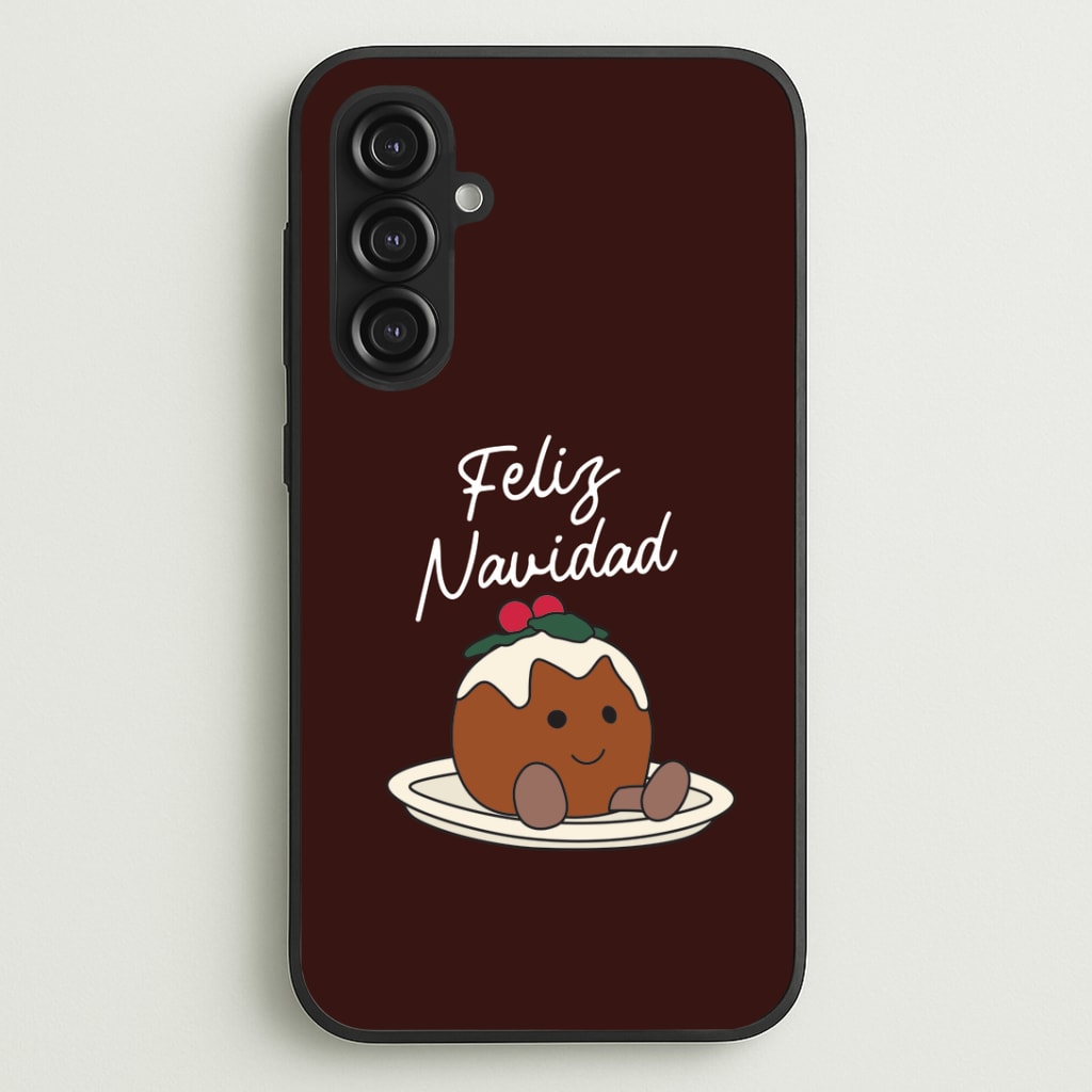 Christmas Pudding Plush Galaxy S23FE Case