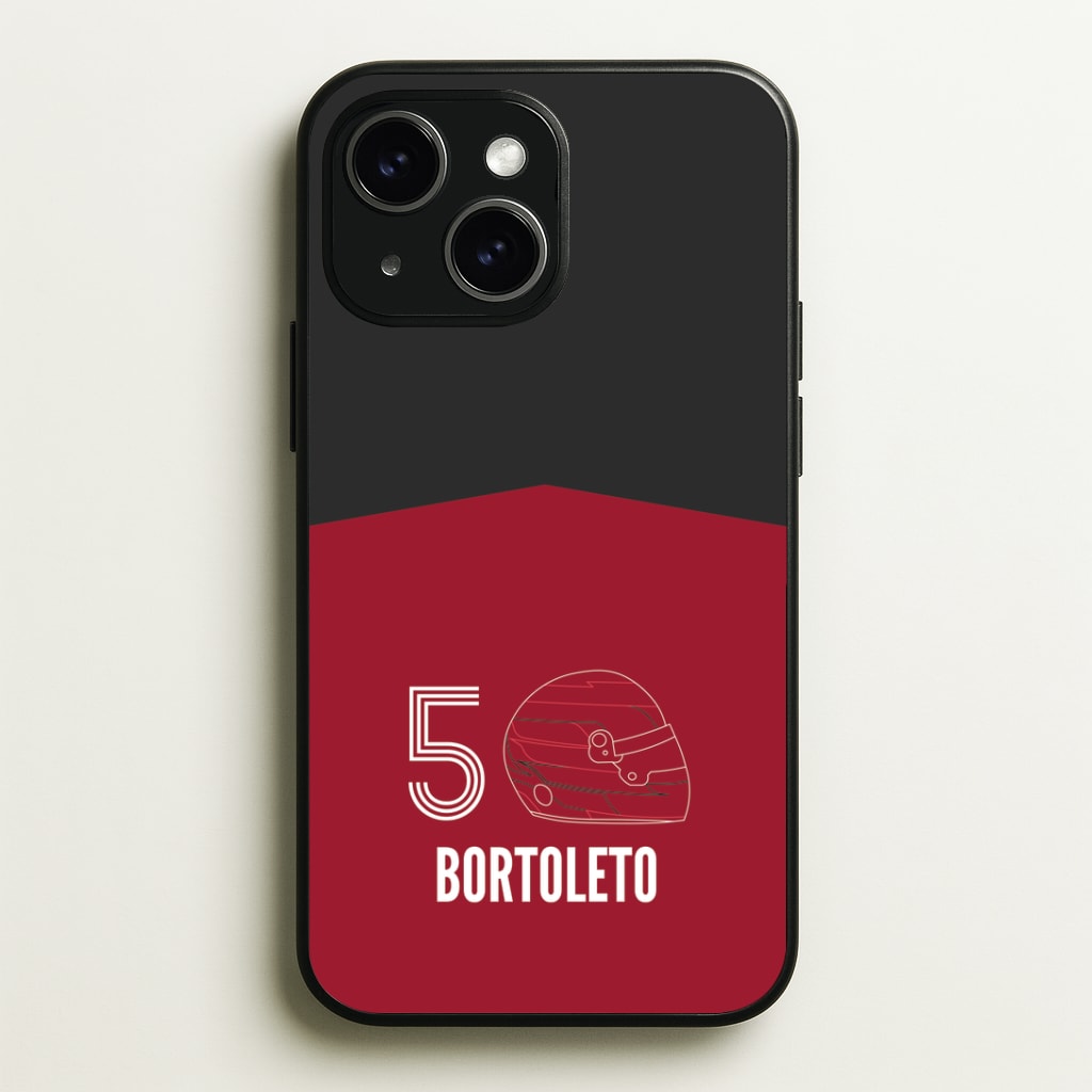 Bortoleto Helmet 2026 iPhone 14 Case