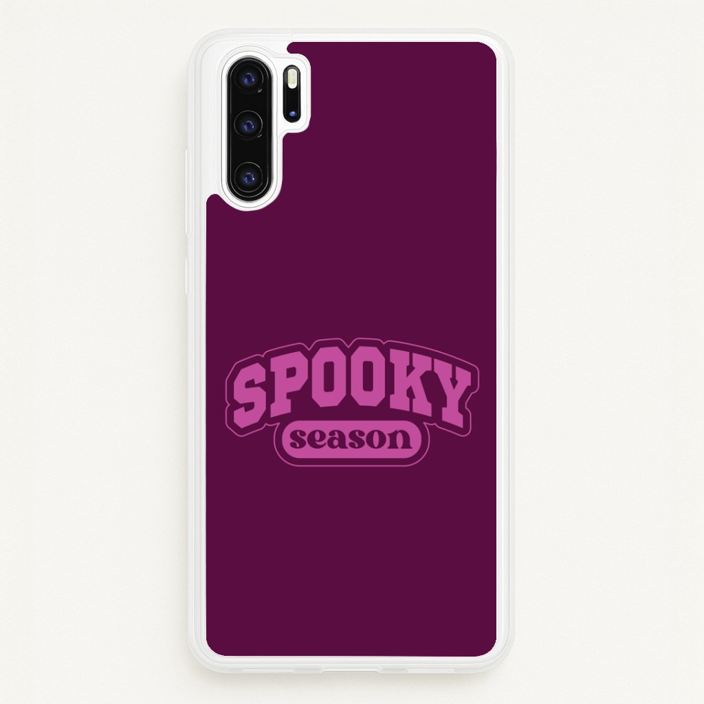Spooky Season Varsity Huawei P30 Pro Case