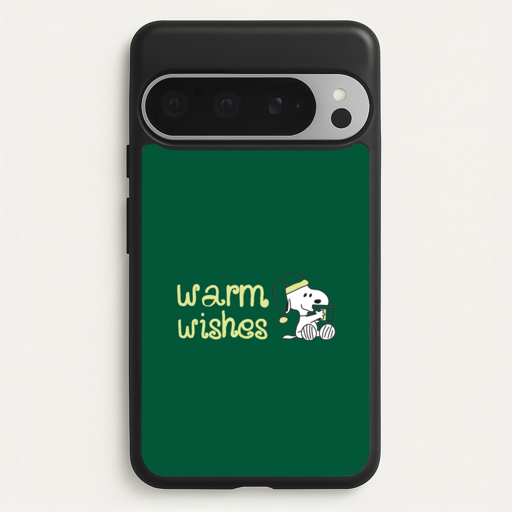 Cartoon Beagle Warm Wishes Google Pixel 9 Pro XL Case