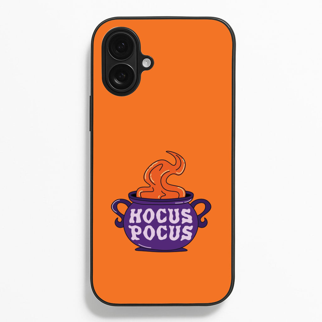 Hocus Pocus Cauldron iPhone 16 Plus Case