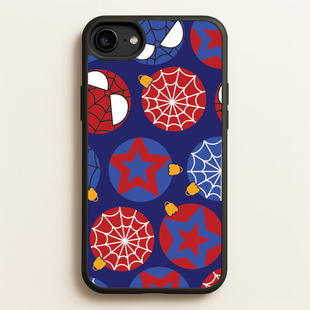 Spider Hero Baubles Pattern iPhone 6 / 7 / 8 / SE Case
