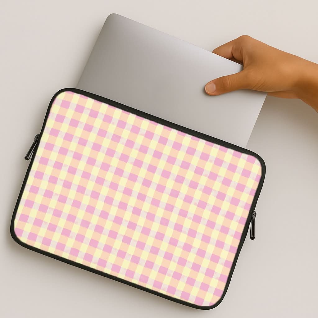 Fruit Punch Gingham MacBook Cover