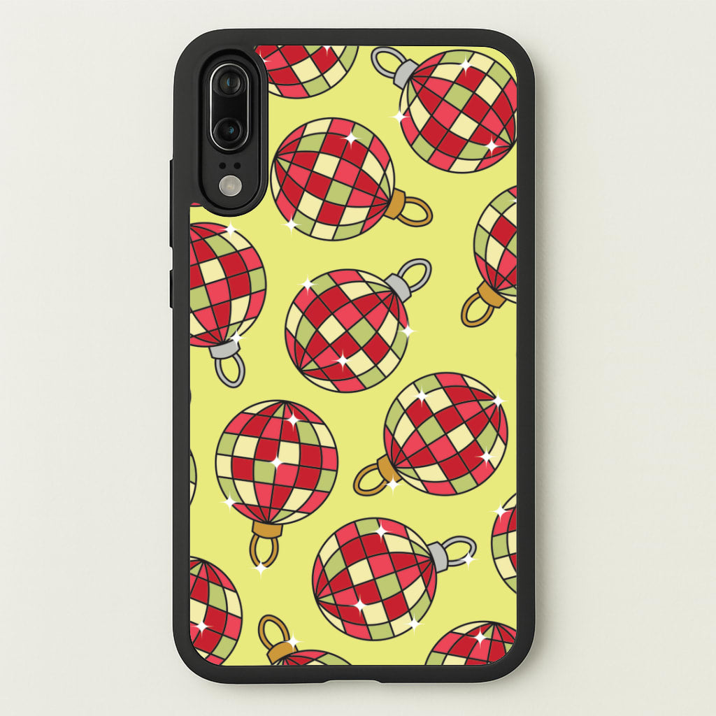 Disco Baubles Pattern Huawei P20 Case