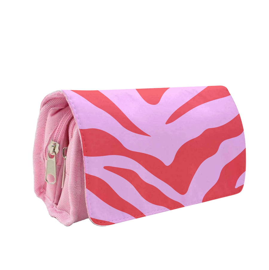Pink Zebra - Animal Patterns Pencil Case