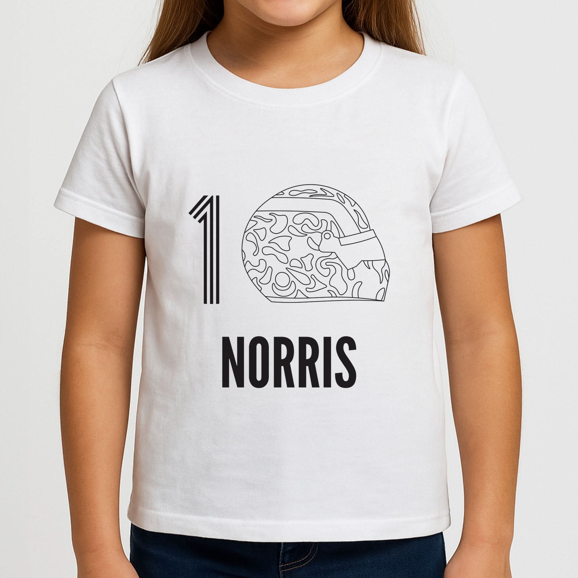 Norris Helmet 2026 Girls T-Shirt