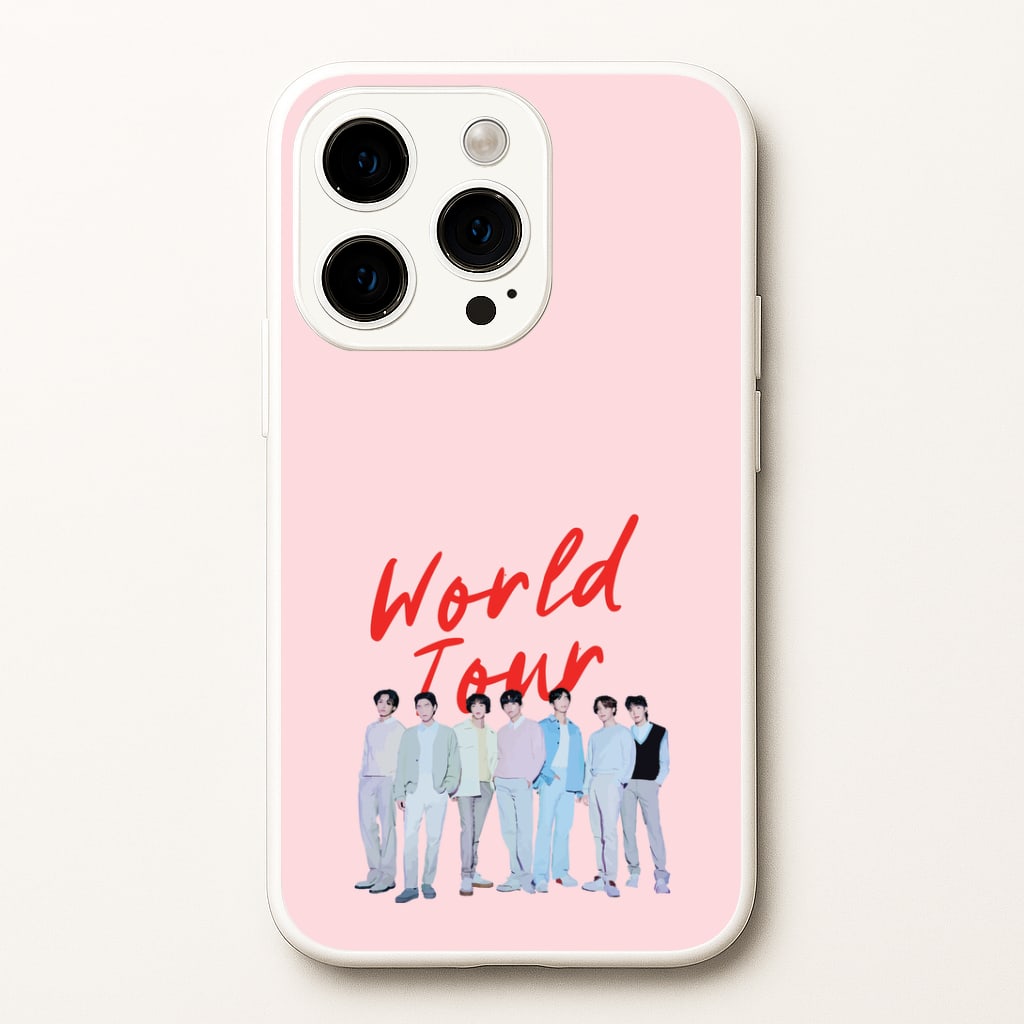 K-Pop Band Pastel Tour iPhone 14 Pro Max Case