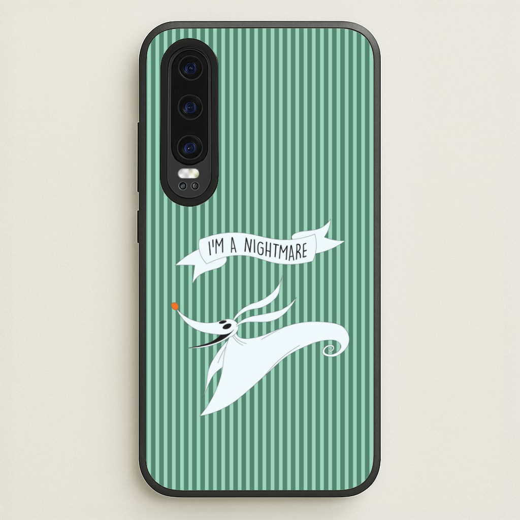Stripey I'm A Nightmare Huawei P30 Case